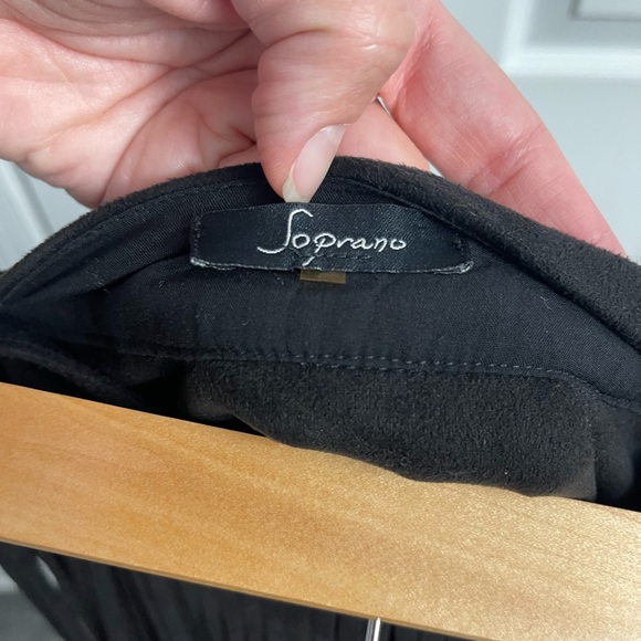 🌮NWOT SOPRANO Faux Suede Midi Fringe Skirt, S - Picture 4 of 6